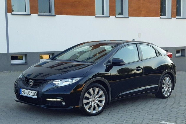 Honda Civic cena 43900 przebieg: 170214, rok produkcji 2012 z Olsztyn małe 121